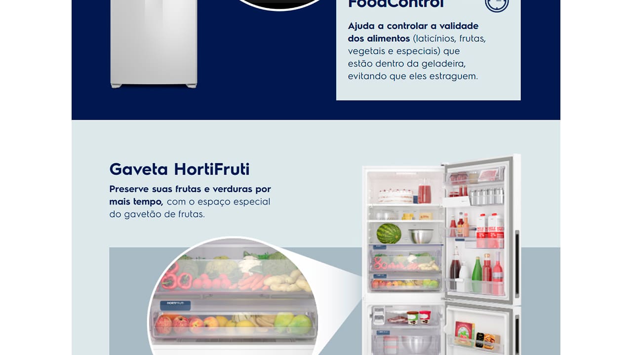 Geladeira Electrolux IB54 Bottom