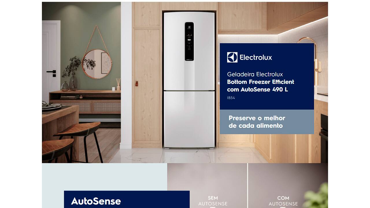 Geladeira Electrolux IB54 Bottom