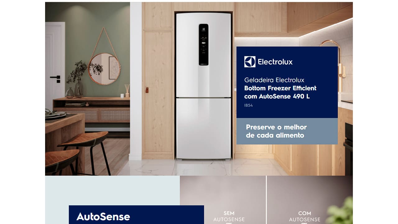 Geladeira Electrolux IB54 Bottom