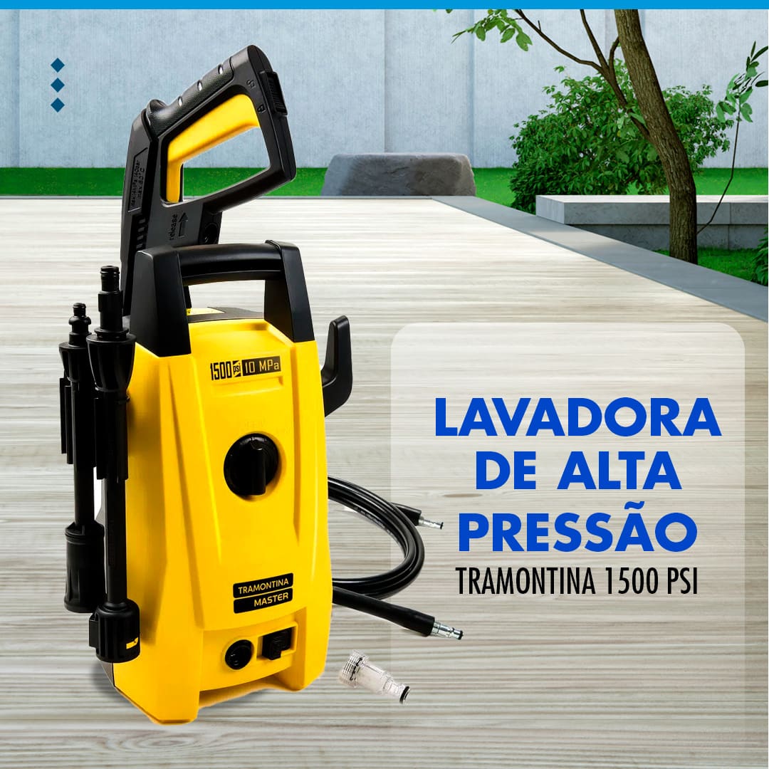Lavadora Alta Pressão Tramontina 1500 PSI