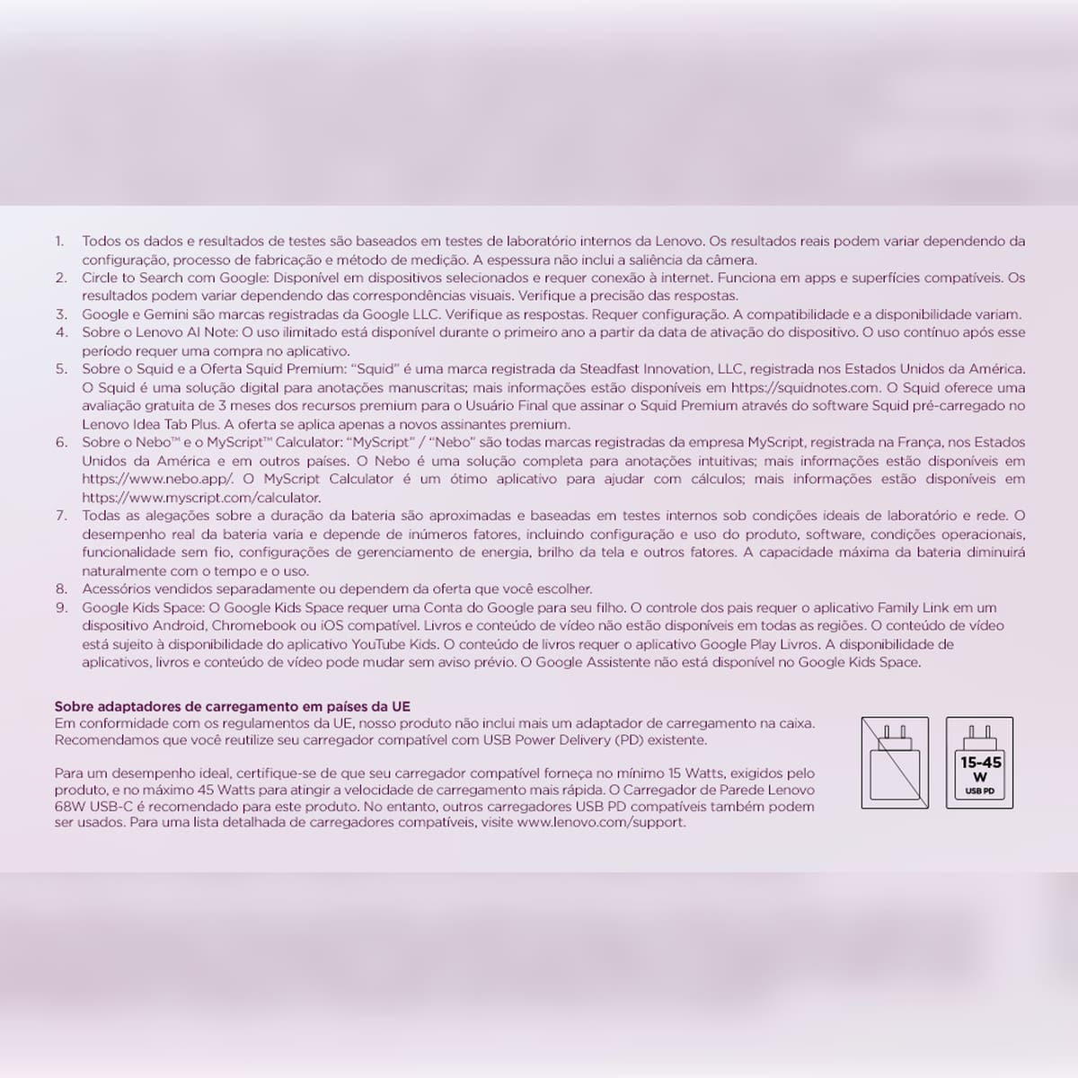 Tablet Lenovo Idea Tab Plus 12.1” Android 15 256GB ZAG70941BR