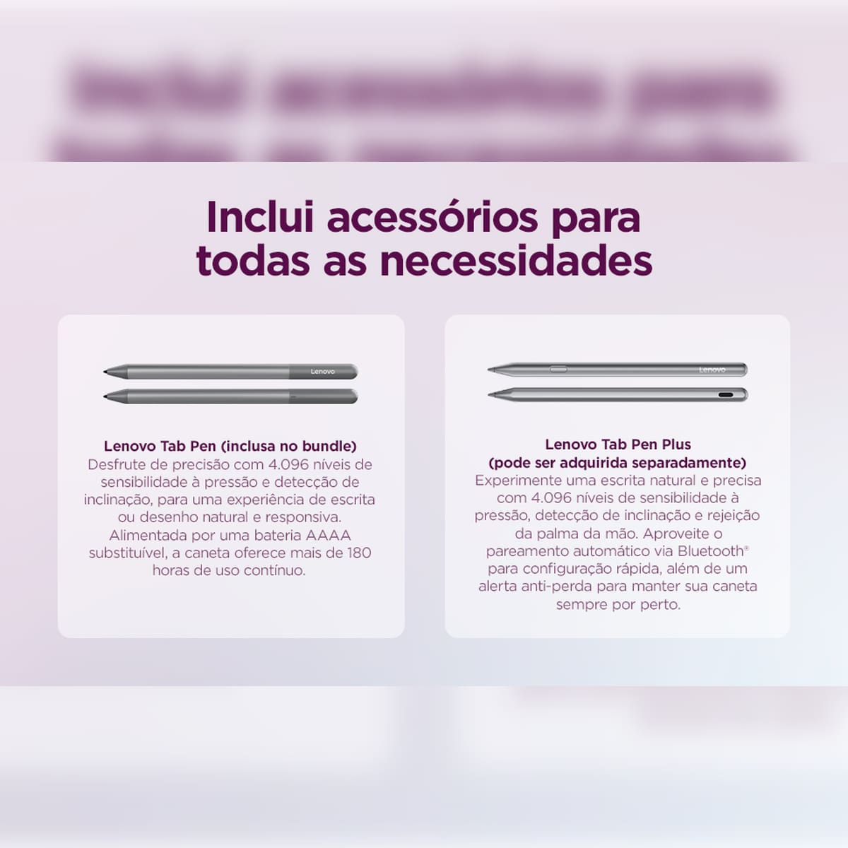 Tablet Lenovo Idea Tab Plus 12.1” Android 15 256GB ZAG70941BR