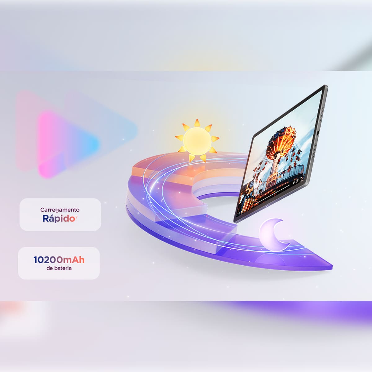 Tablet Lenovo Idea Tab Plus 12.1” Android 15 256GB ZAG70941BR