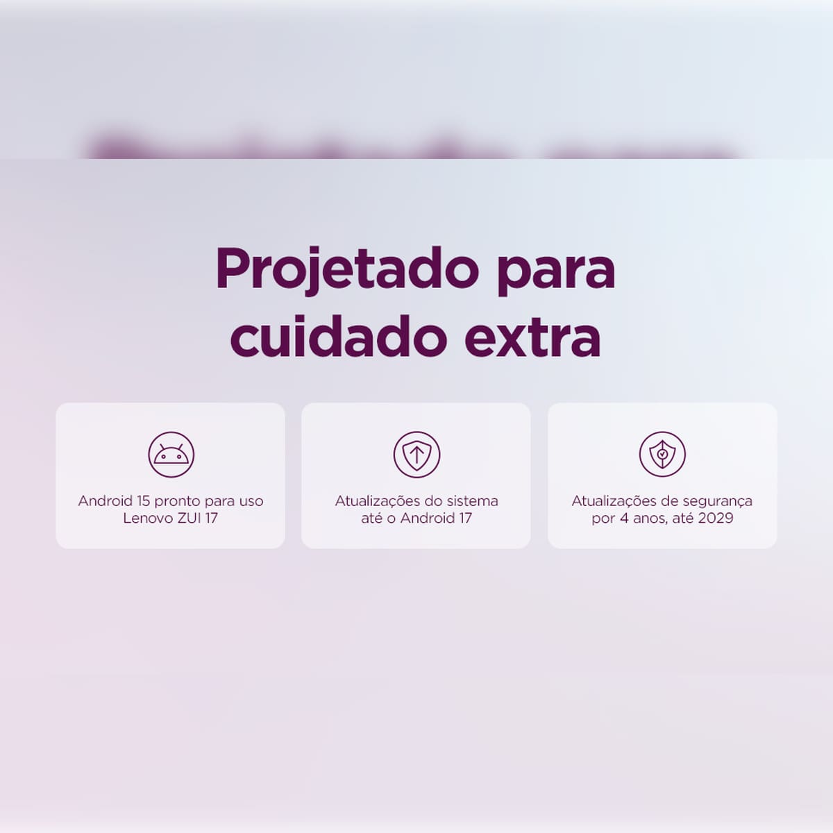 Tablet Lenovo Idea Tab Plus 12.1” Android 15 256GB ZAG70941BR