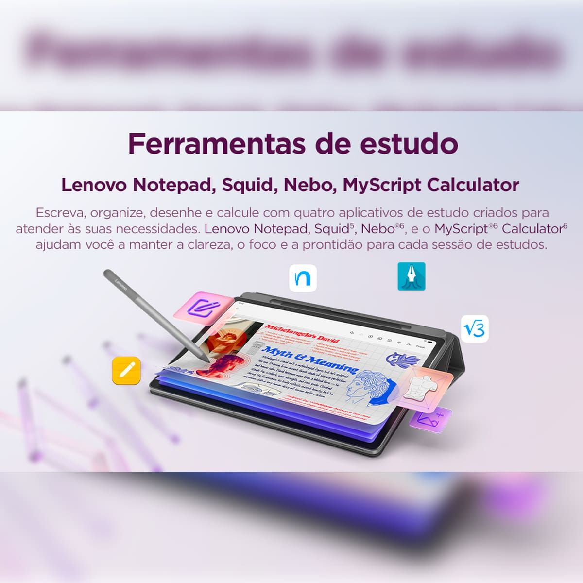 Tablet Lenovo Idea Tab Plus 12.1” Android 15 256GB ZAG70941BR