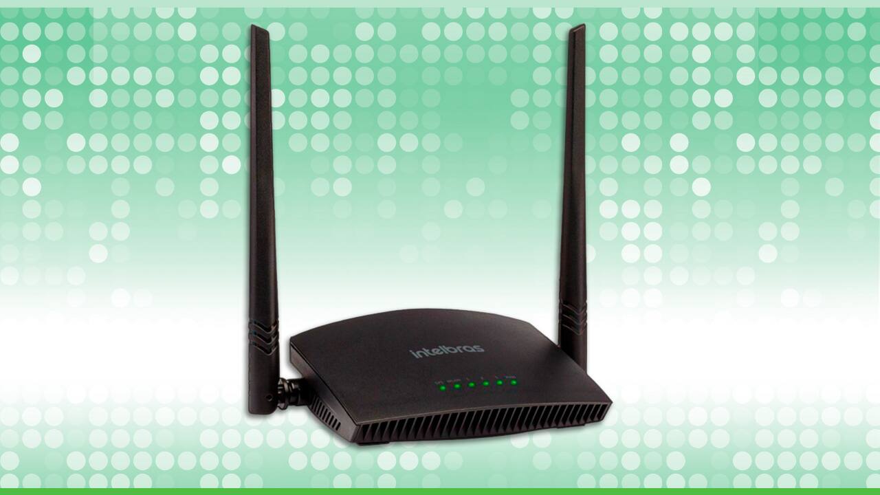 Roteador Wi- Intelbras Wi-Fi 4 RF 301K 