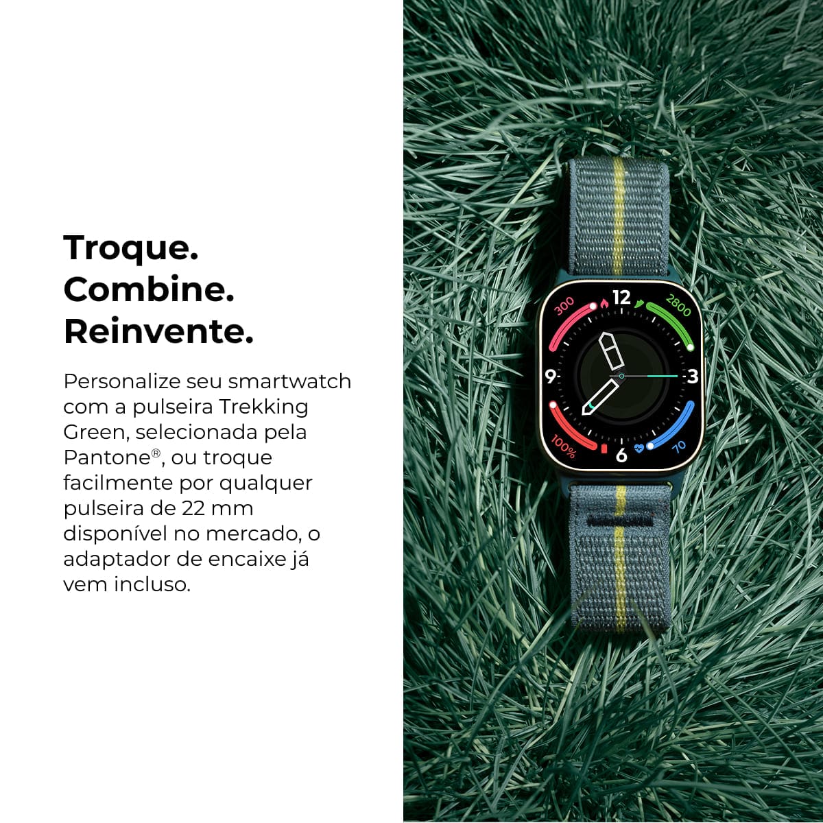 Smartwatch Motorola Moto Watch Fit Verde