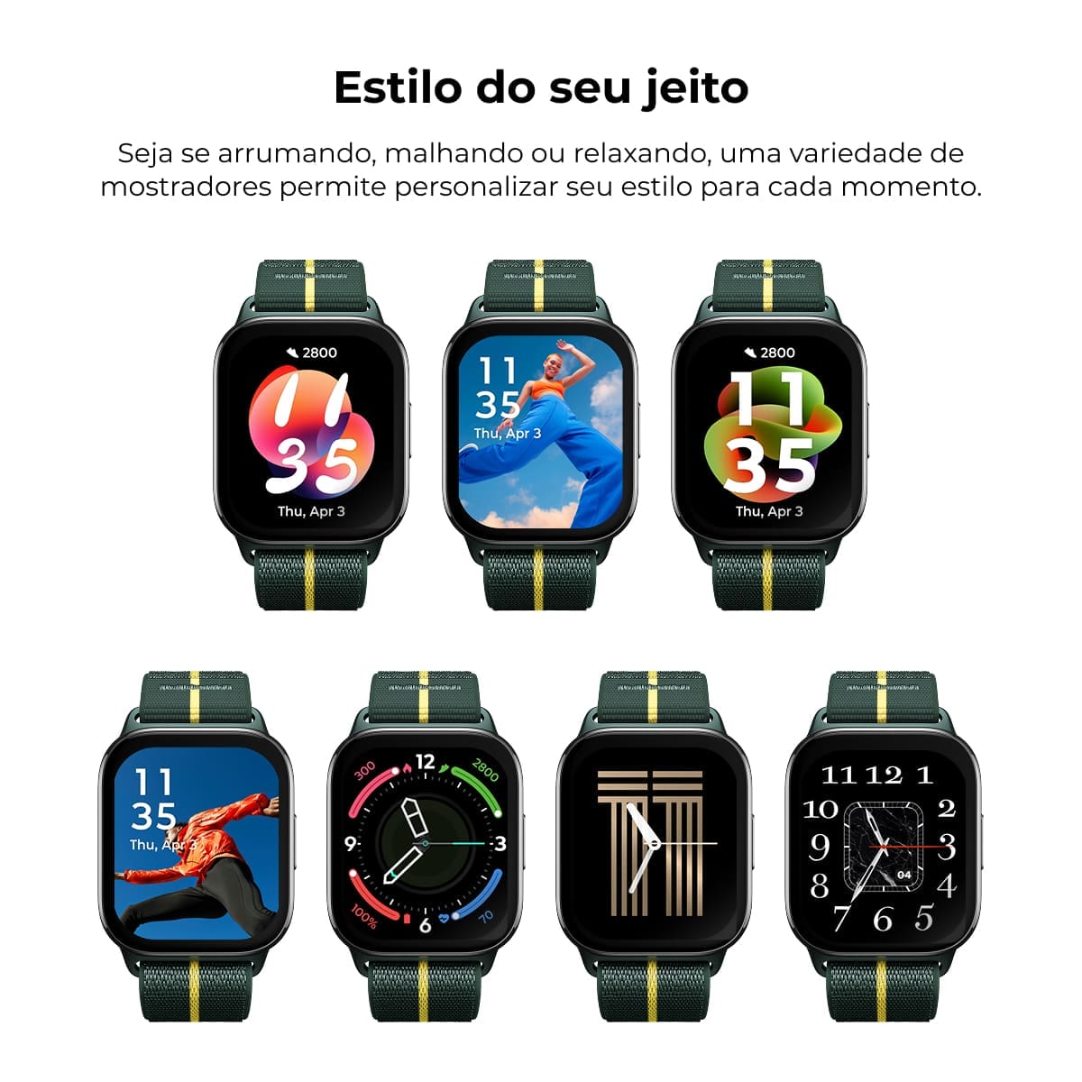 Smartwatch Motorola Moto Watch Fit Verde