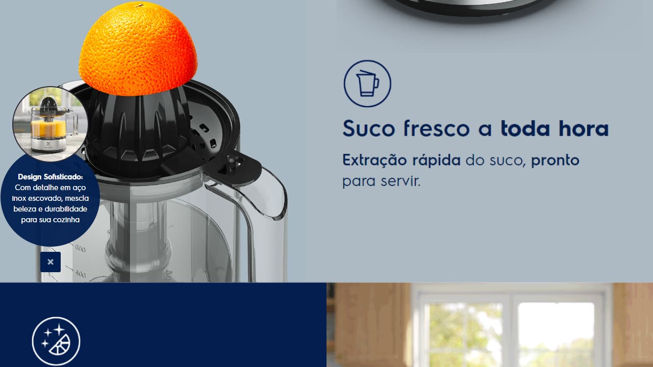 ESPREM DE FRUTAS ELECTROLUX ECP10 800ML  