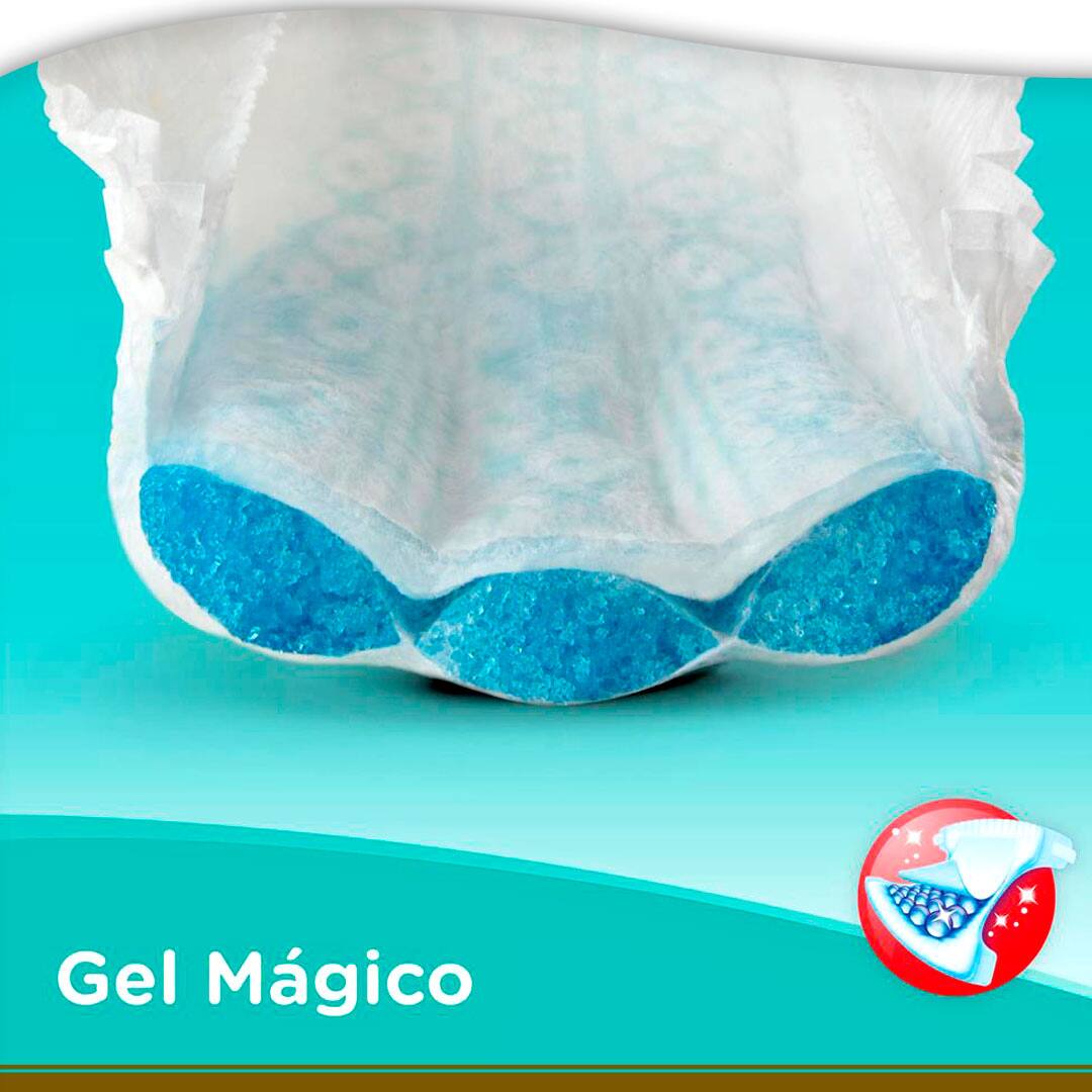 fralda gel mágico