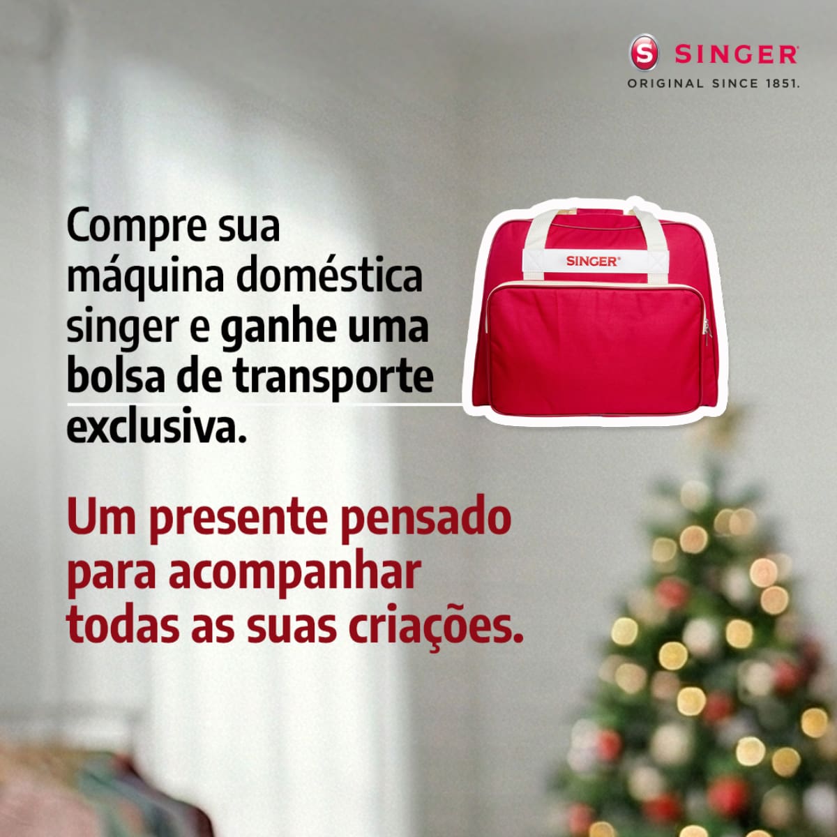 Promoção de Natal Singer 2025