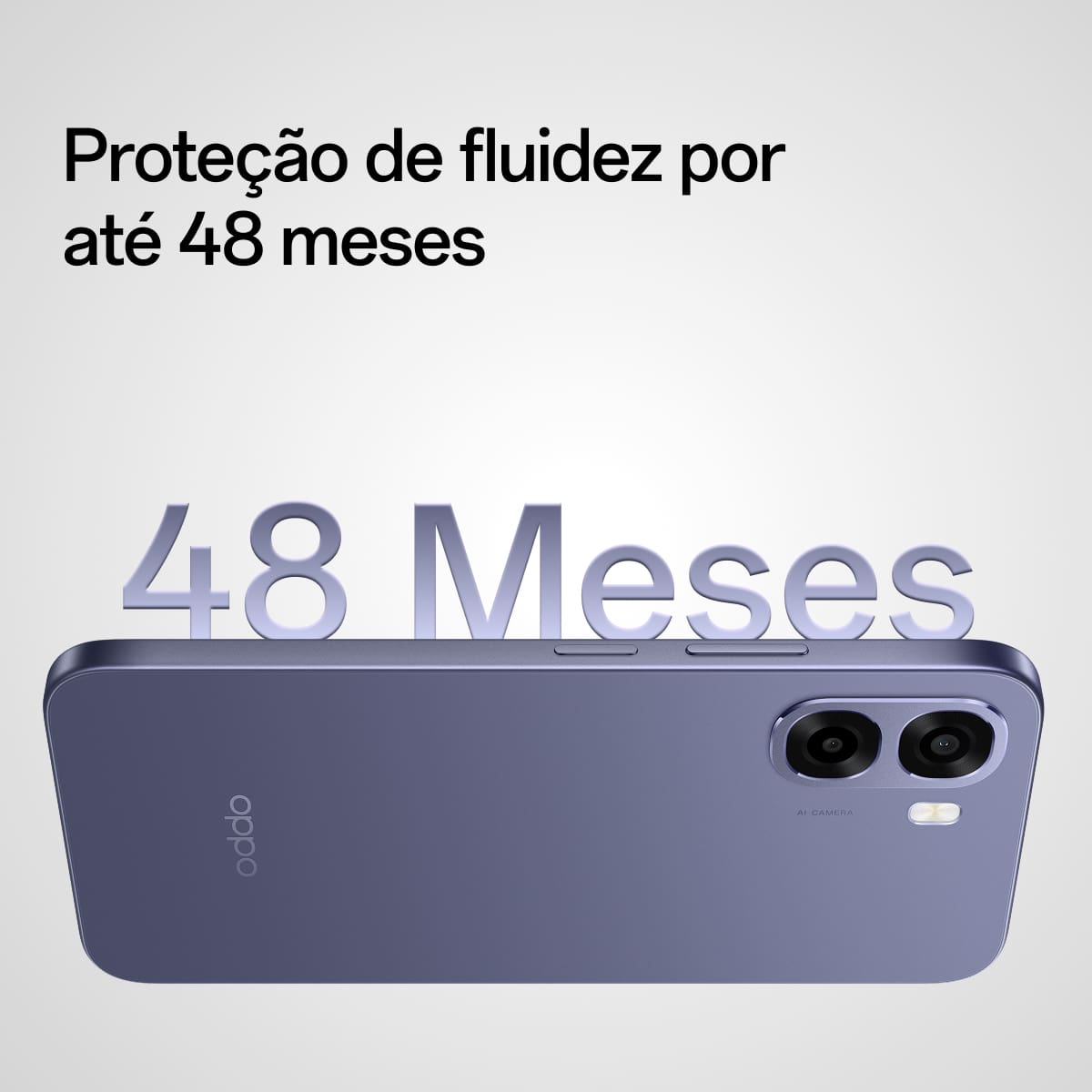 Smartphone OPPO A6X 4G Tela 6.75” 128GB Câmera 13MP Púrpura
