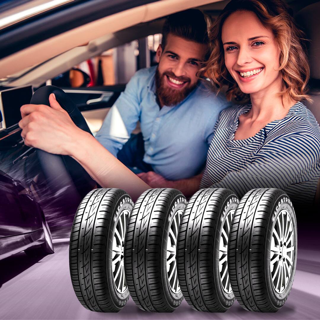 Pneu Firestone F600 Aro 14 com 4 Unidades