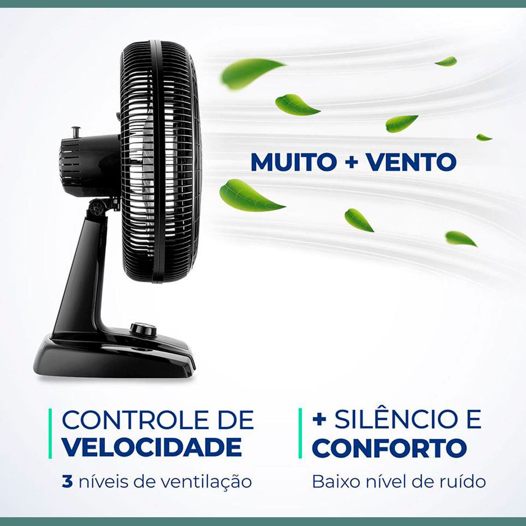 Ventilador De Mesa 30cm Mondial Super Power | Extra