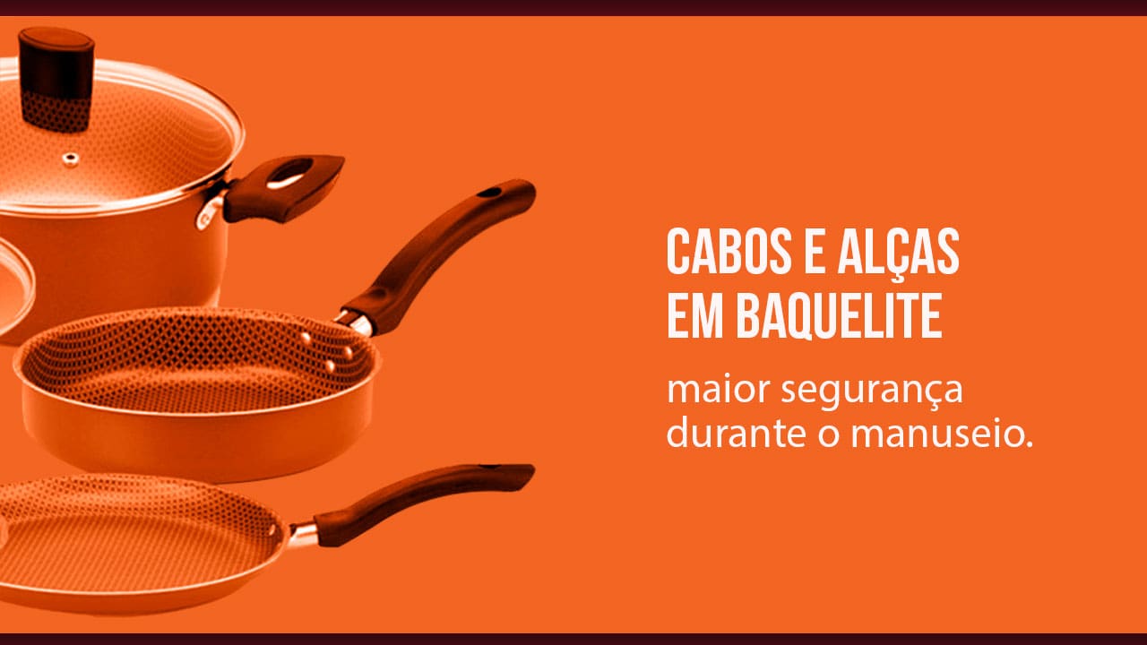 Conjunto 5 Panelas Alegrete Basic