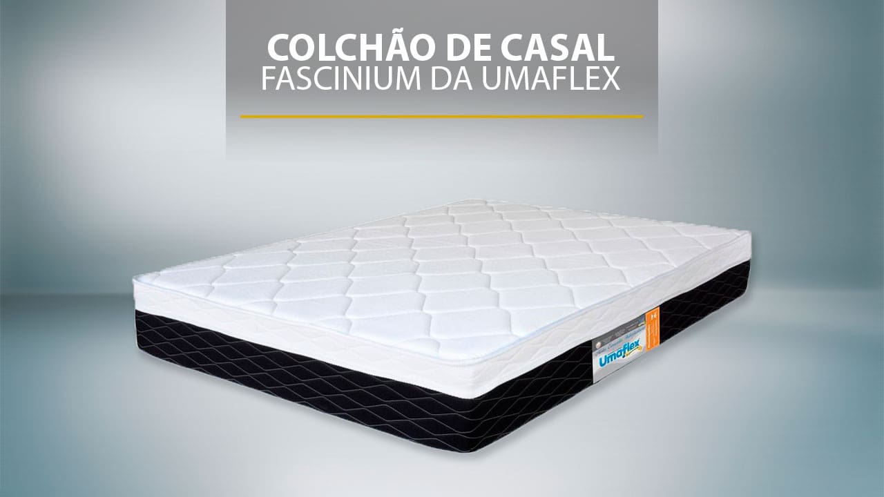 Colchão de Casal Fascinium da Umaflex