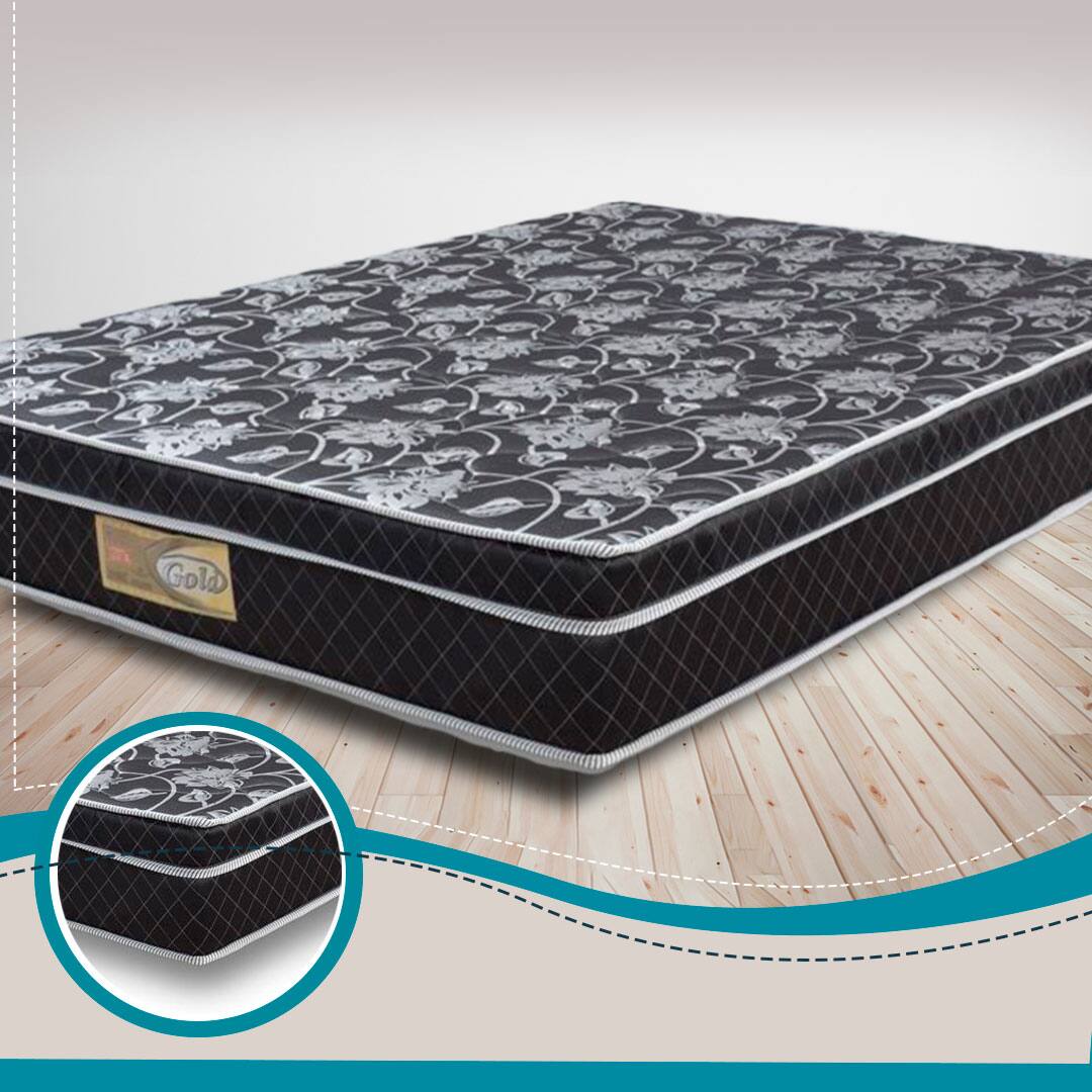 Colchão Softflex Gold Dark com destaque para o Euro Pillow
