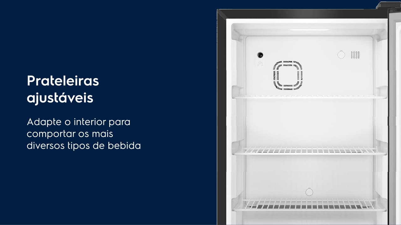 CERVEJEIRA 100L ELECTROLUX EB100 220V PRETO 220V