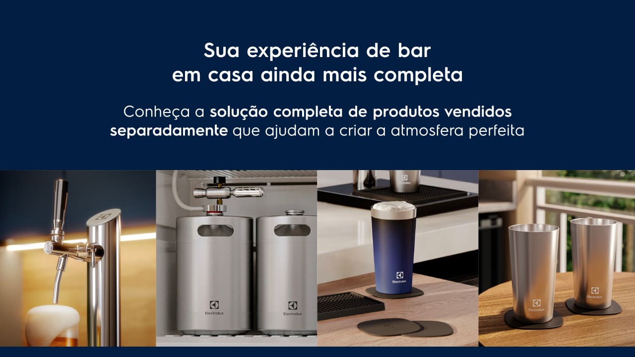 CERVEJEIRA 100L ELECTROLUX EB100 220V PRETO 220V