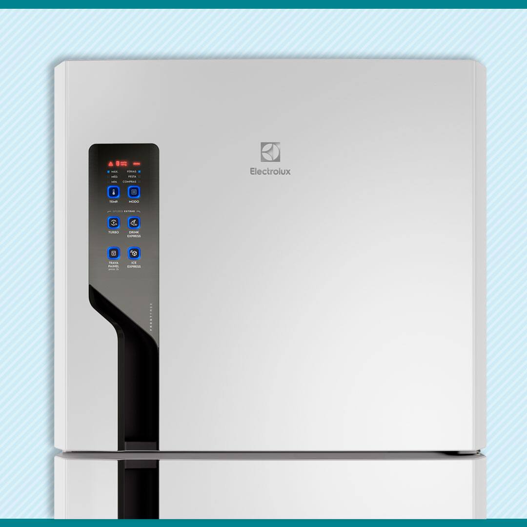 Refrigerador Electrolux IT56 Branco Painel Digital