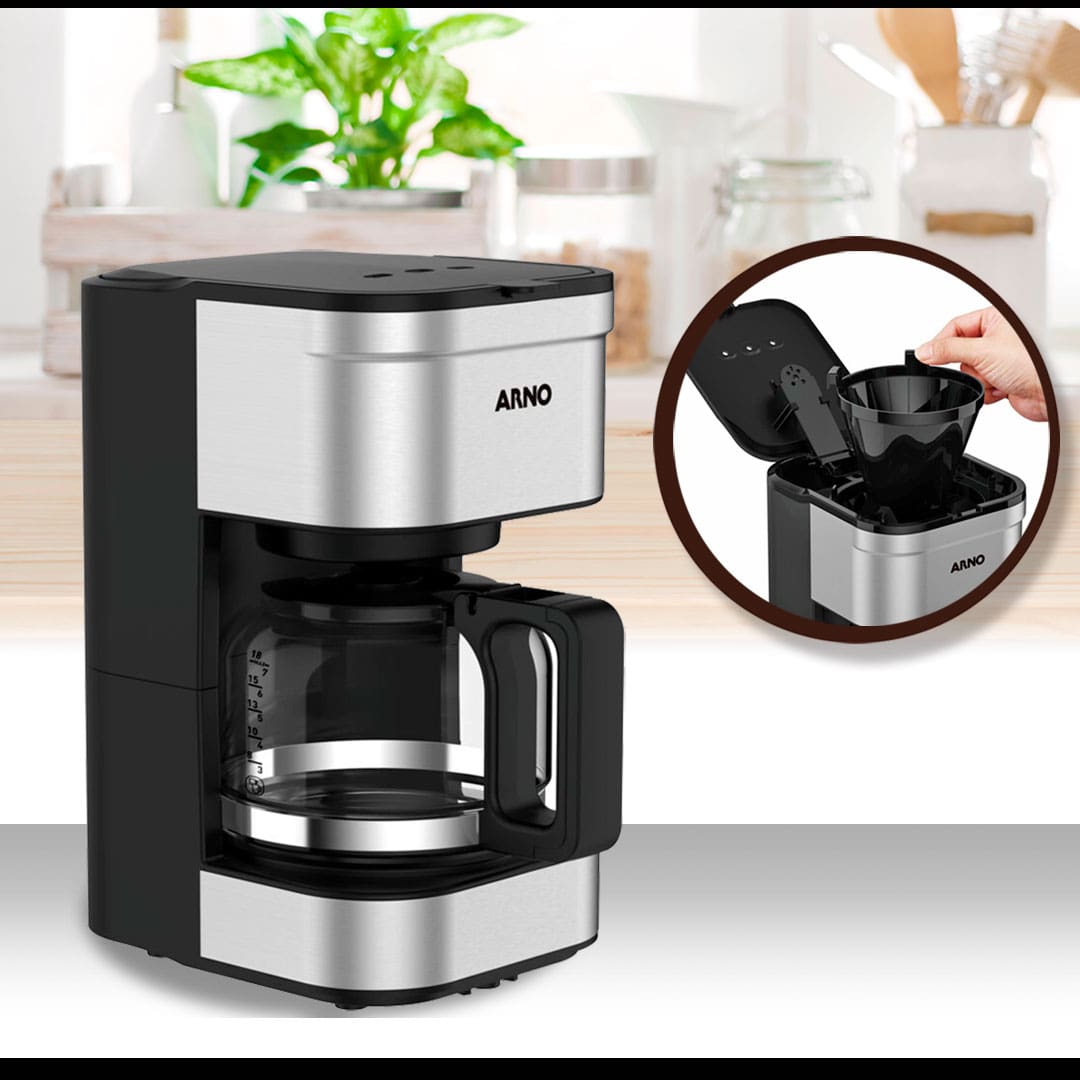 Cafeteira Arno Preferita 18 xícaras