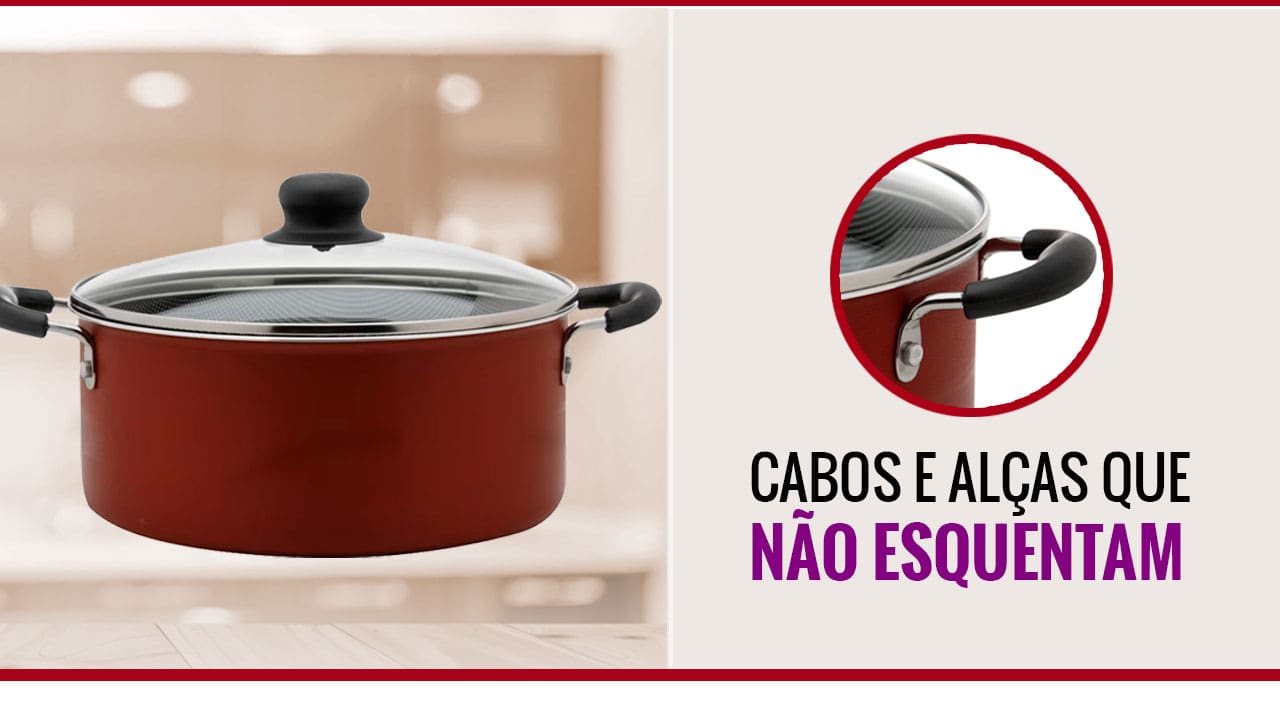 Conjunto Panelas Tramontina Versalhes 8 peças capacidade