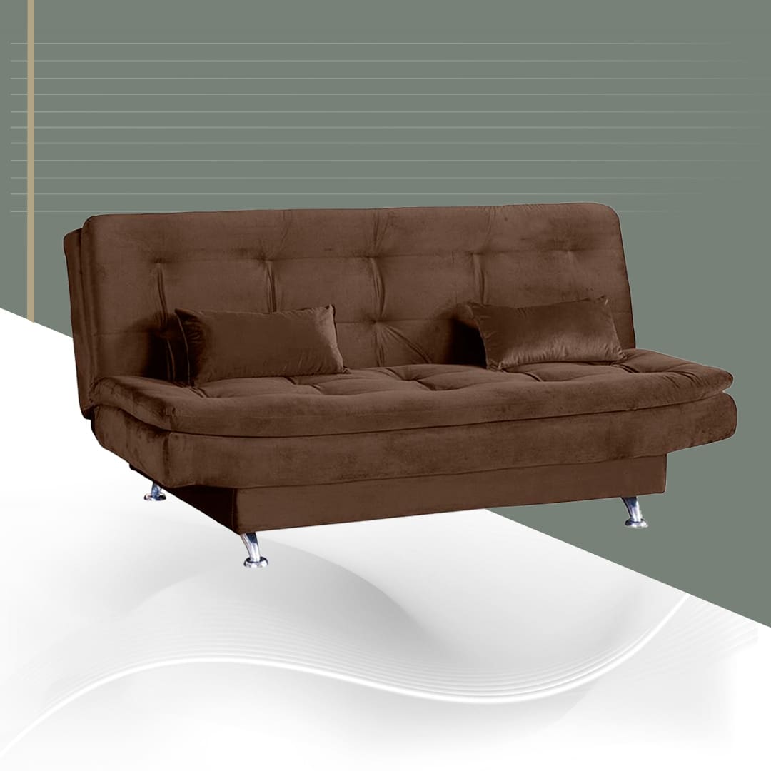 Sofá Cama Matrix Leone 180cm Largura