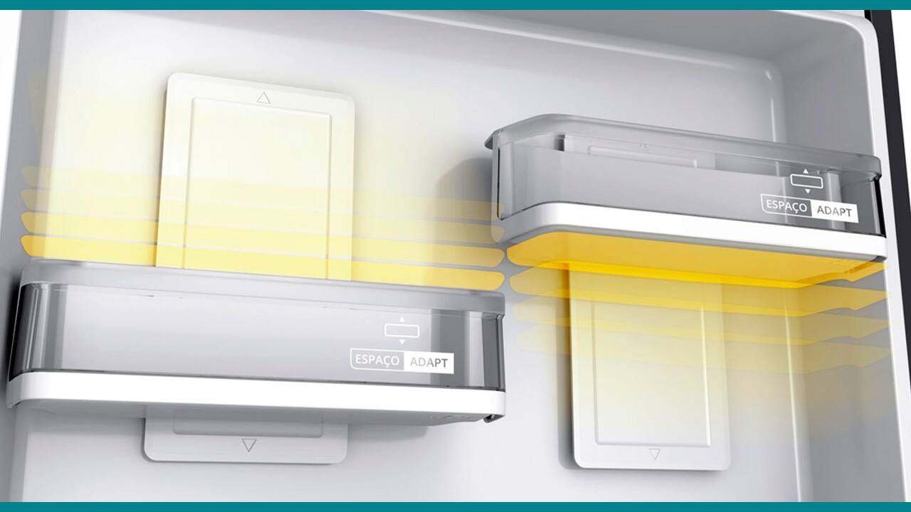 Refrigerador Brastemp BRM56AK função turbo ice