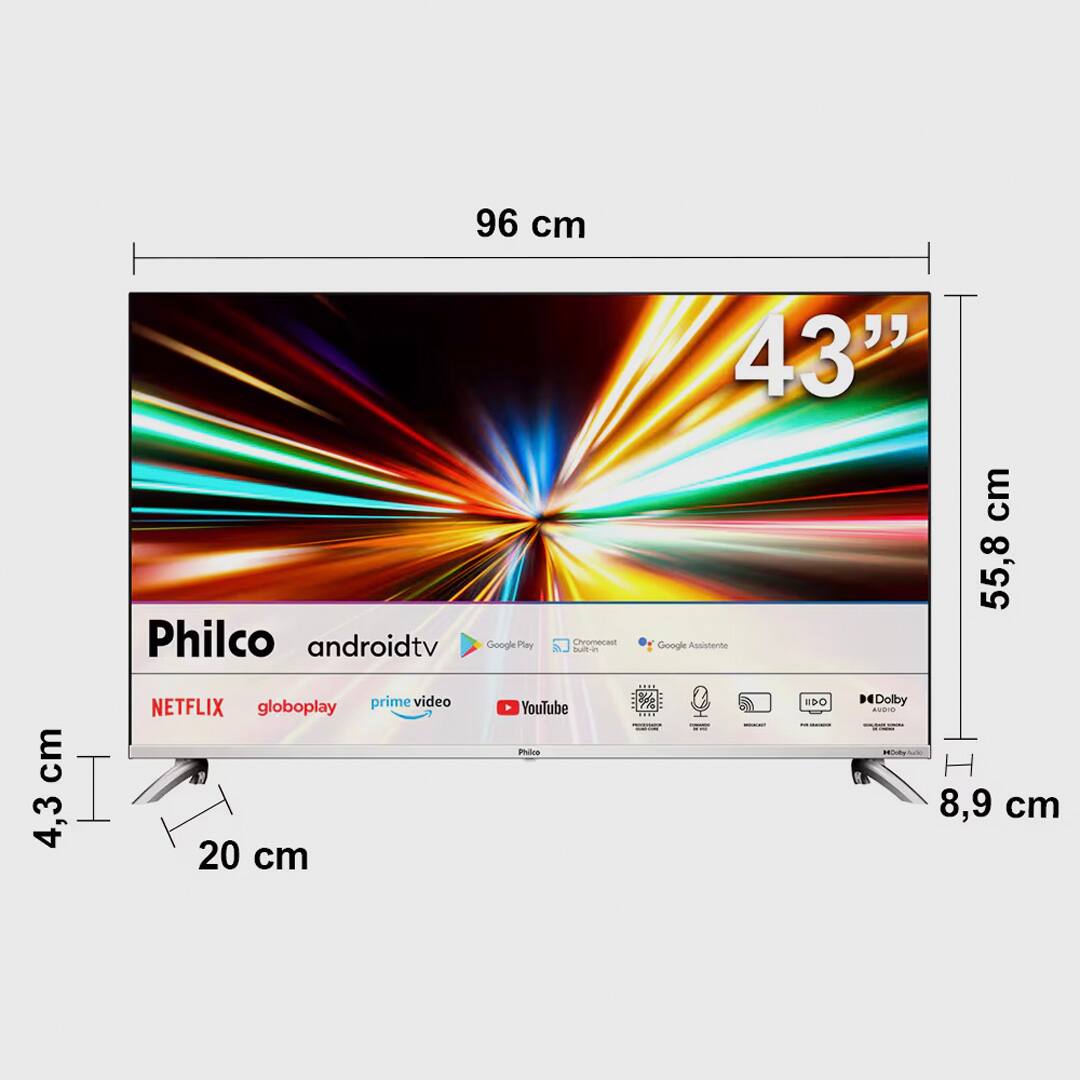 Smart TV 43” 
