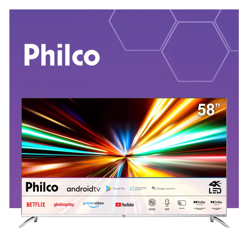 Proporciona uma experiência visual imersiva com sua resolução 4K UHD.