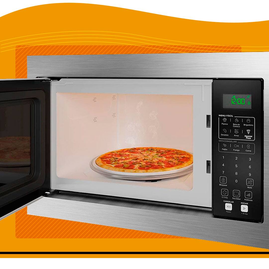 Forno Micro-ondas Embutir Consul CM146AE