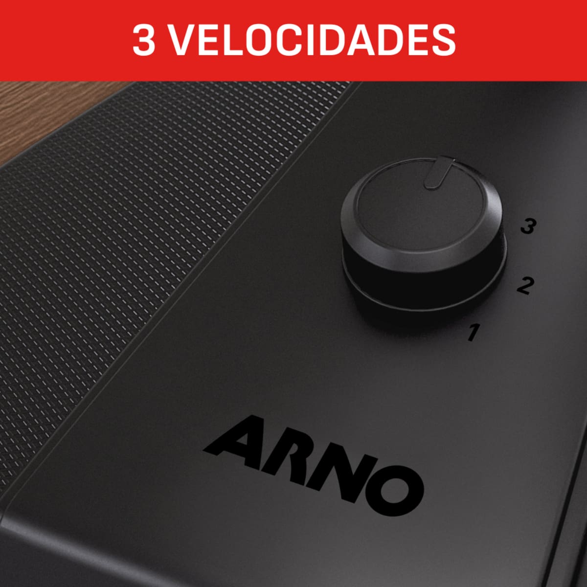 Ventilador de Mesa Arno Essential 40cm 6 Pás 140W