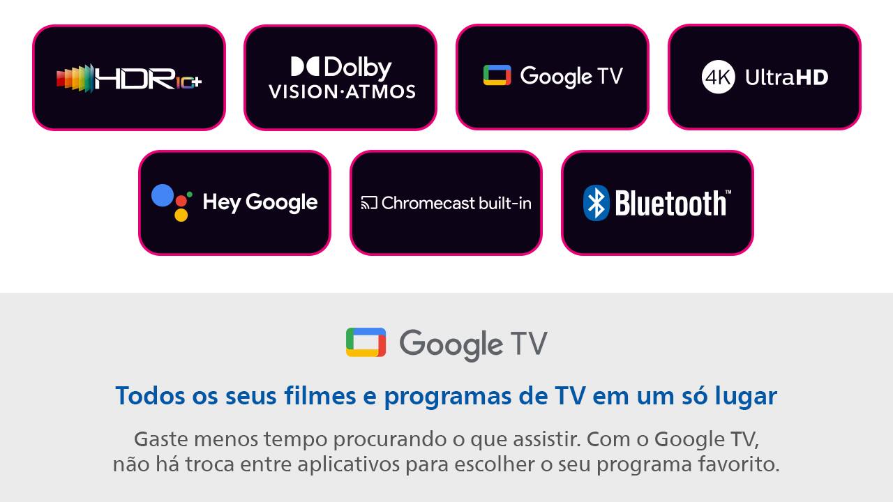 Smart TV LED 55" Ultra HD 4K Philips
