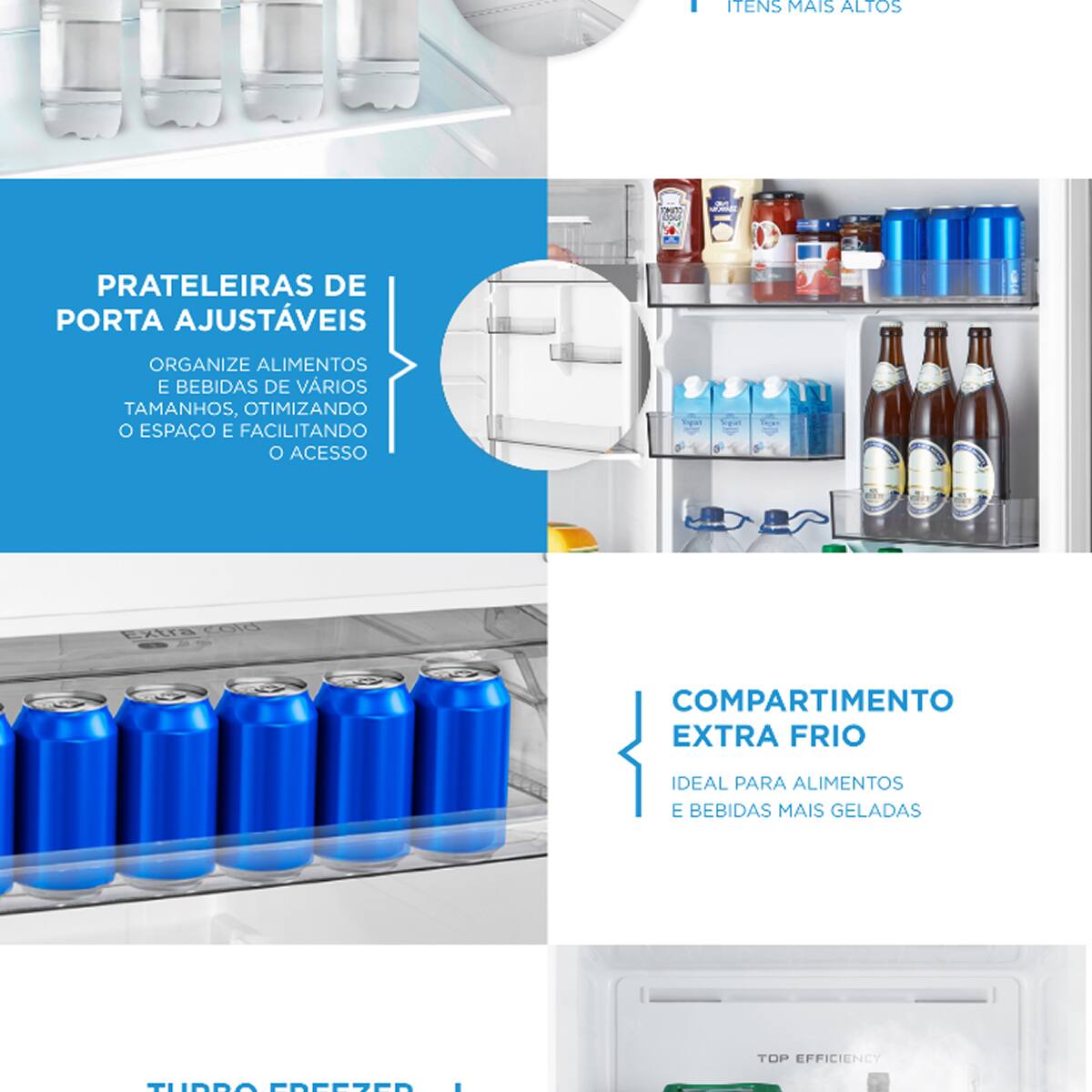Geladeira Midea Frost Free Duplex 473 Litros