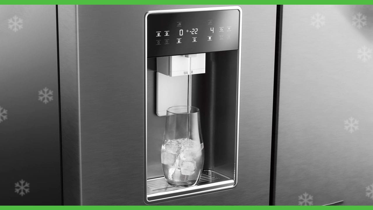 Geladeira Brastemp Inverse BRO90AK dispenser prateleiras