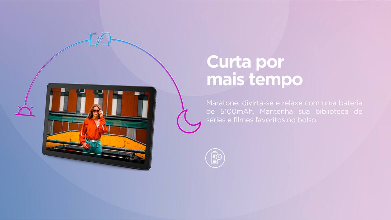 Tablet Lenovo M9 com Tela 9" WVA, 64GB, Ponto