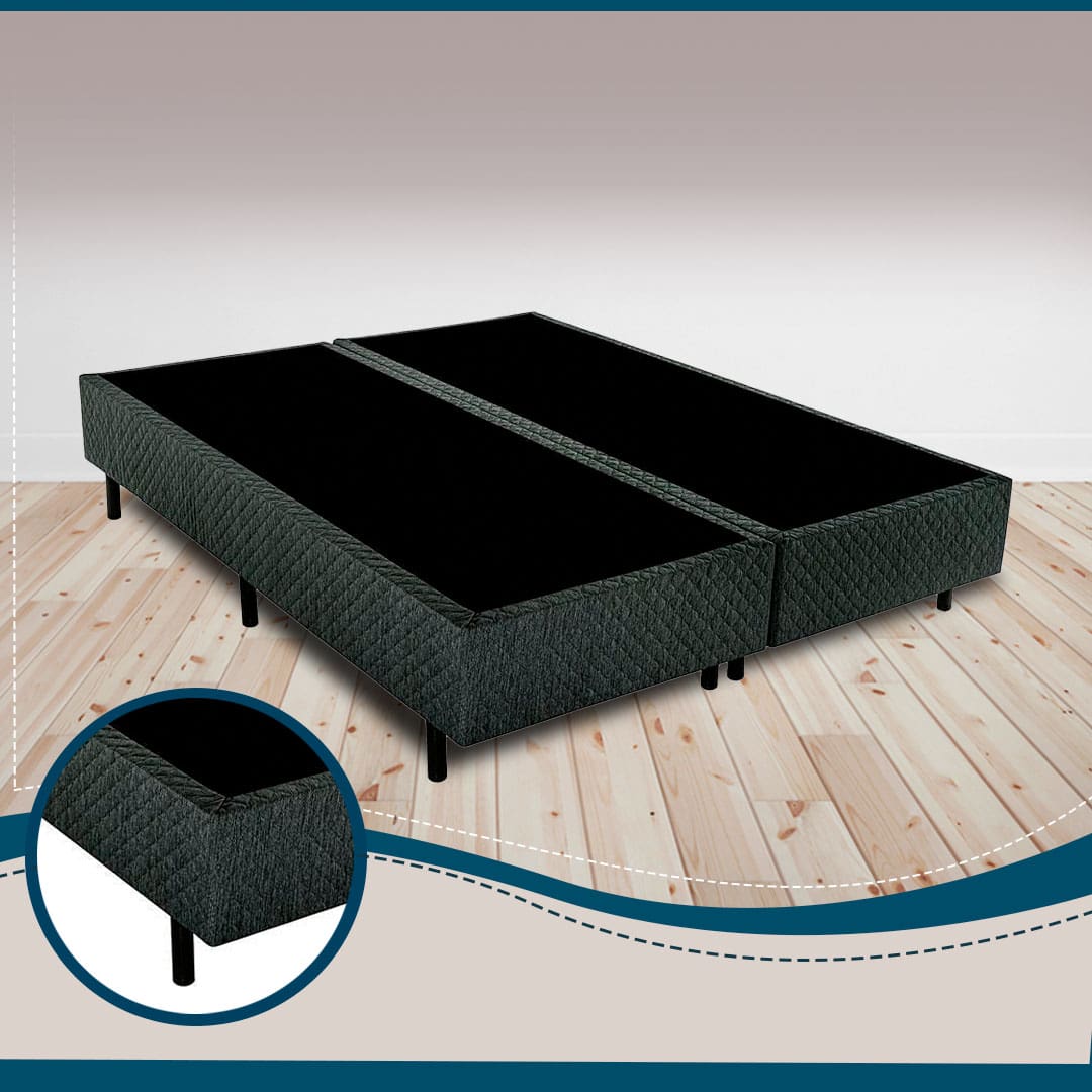 Base Box Queen Size Biflex Turquia estrutura medidas