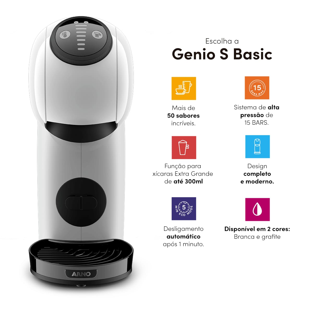 Dolce Gusto Genio S Basic Branca