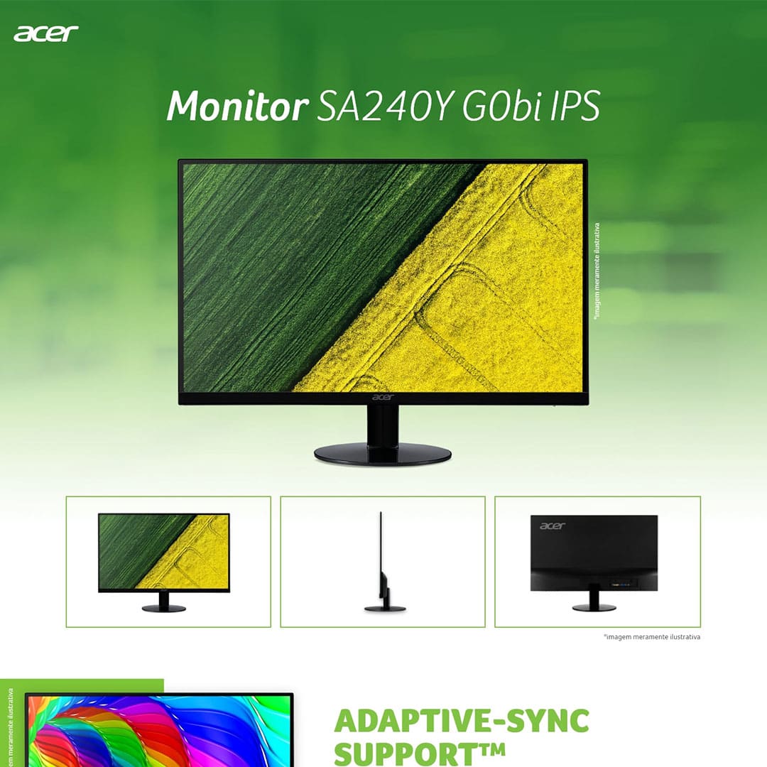 Monitor 23.8" Acer SA0 series SA240Y G0BI