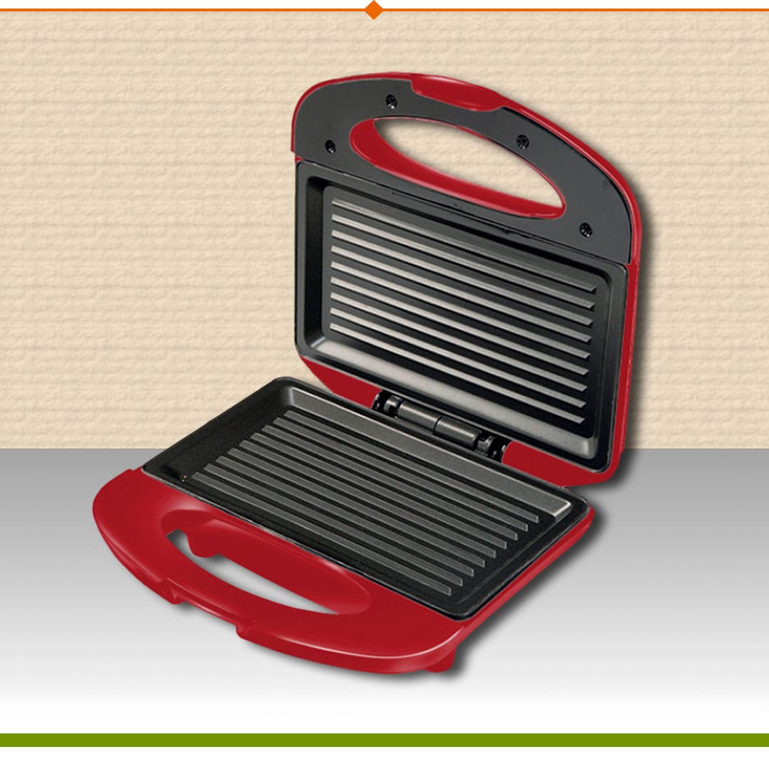 Grill e Sanduicheira Mondial Red Premium S19