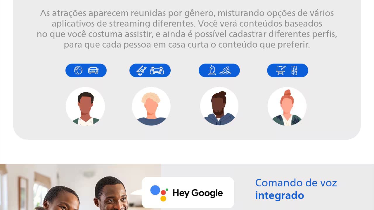 Smart TV LED 65" Ultra HD 4K Philips 65PUG7019/78