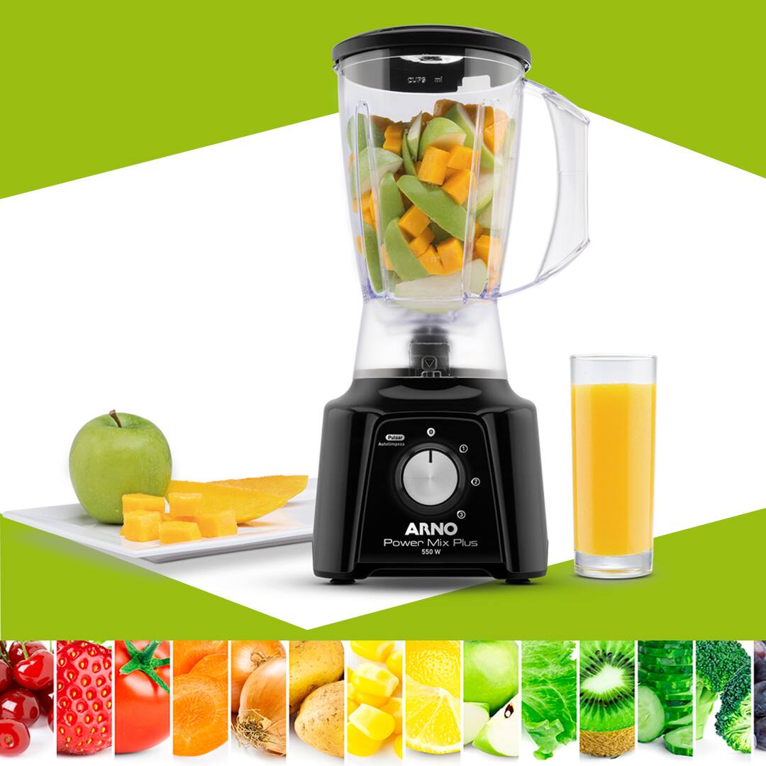 Liquidificador Arno Power Mix Plus LQ20 desempenho
