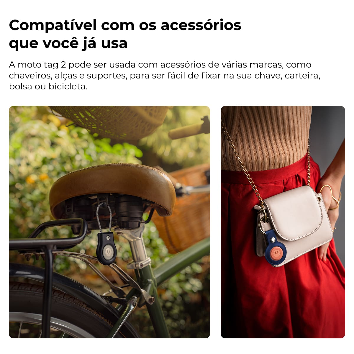 Rastreador/Localizador Motorola Moto Tag 2 Bluetoo...