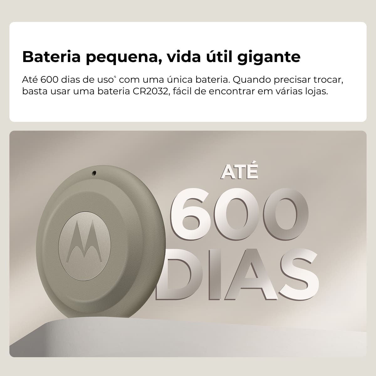 Rastreador/Localizador Motorola Moto Tag 2 Bluetoo...