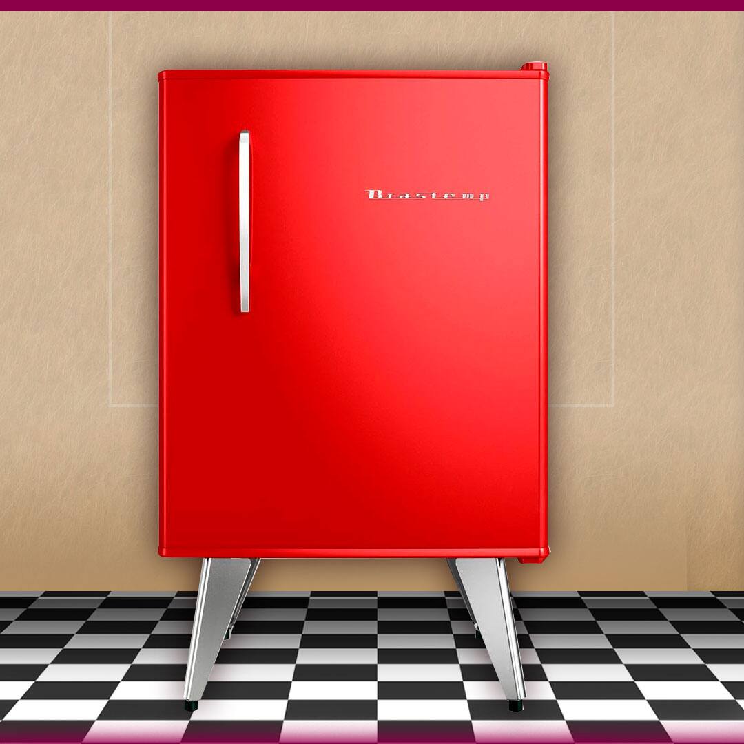 Frigobar Brastemp Retrô BRA08 Vermelho