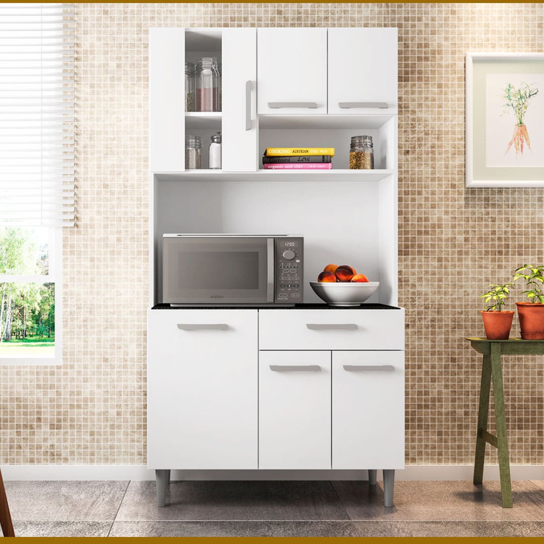Cozinha Compacta Poliman Carol