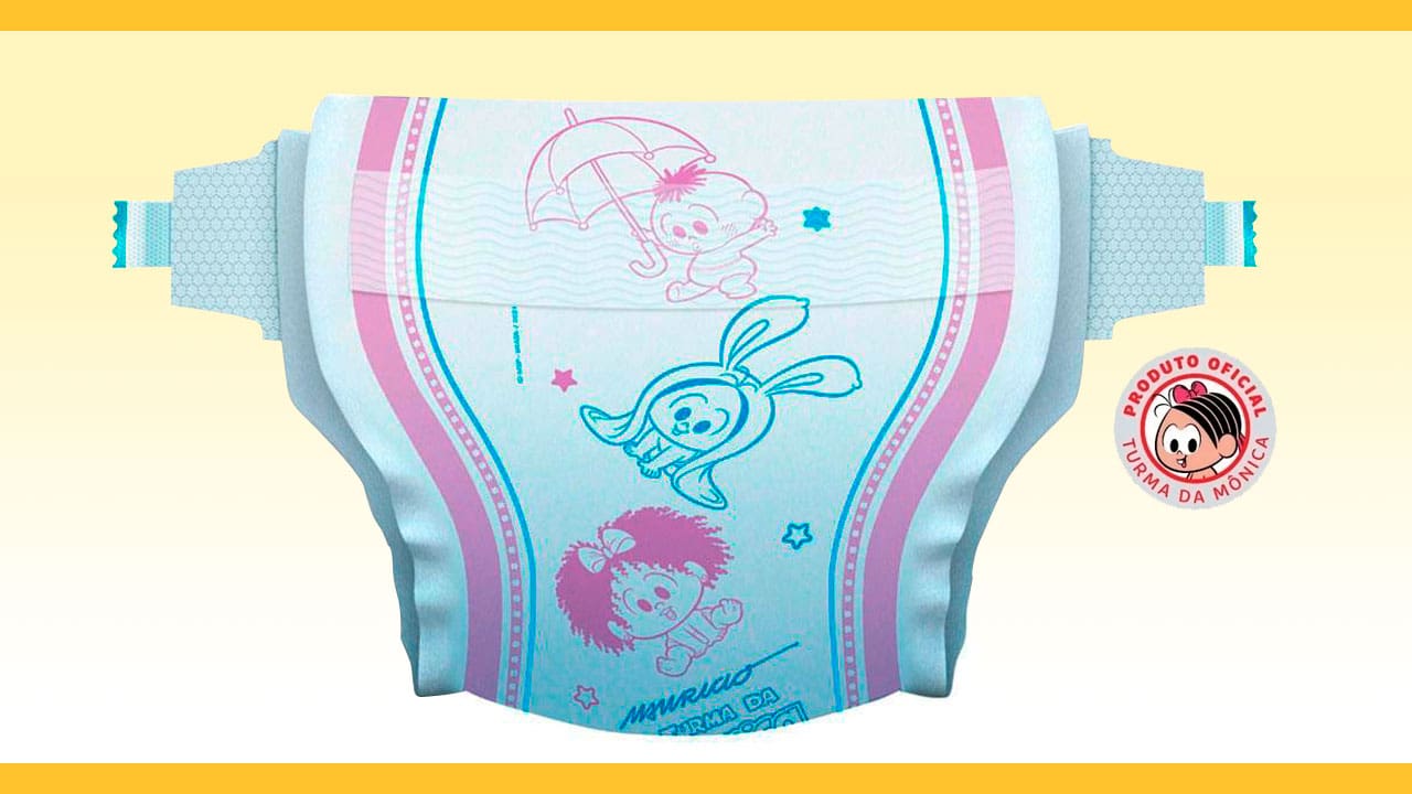 Nova Fralda Turma da Mônica Baby 