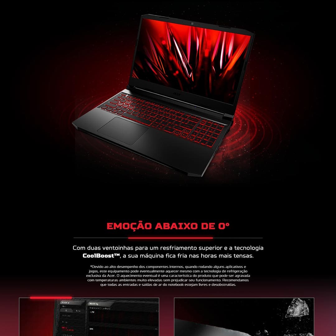 Notebook Gamer Acer Nitro 5 AN515-57-740K