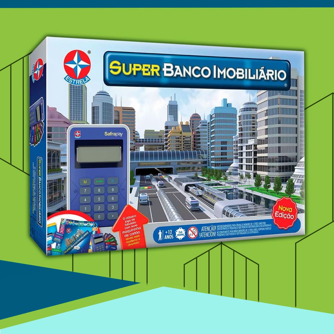 Jogo Super Banco Imobiliário - Nova Edição - Estrela