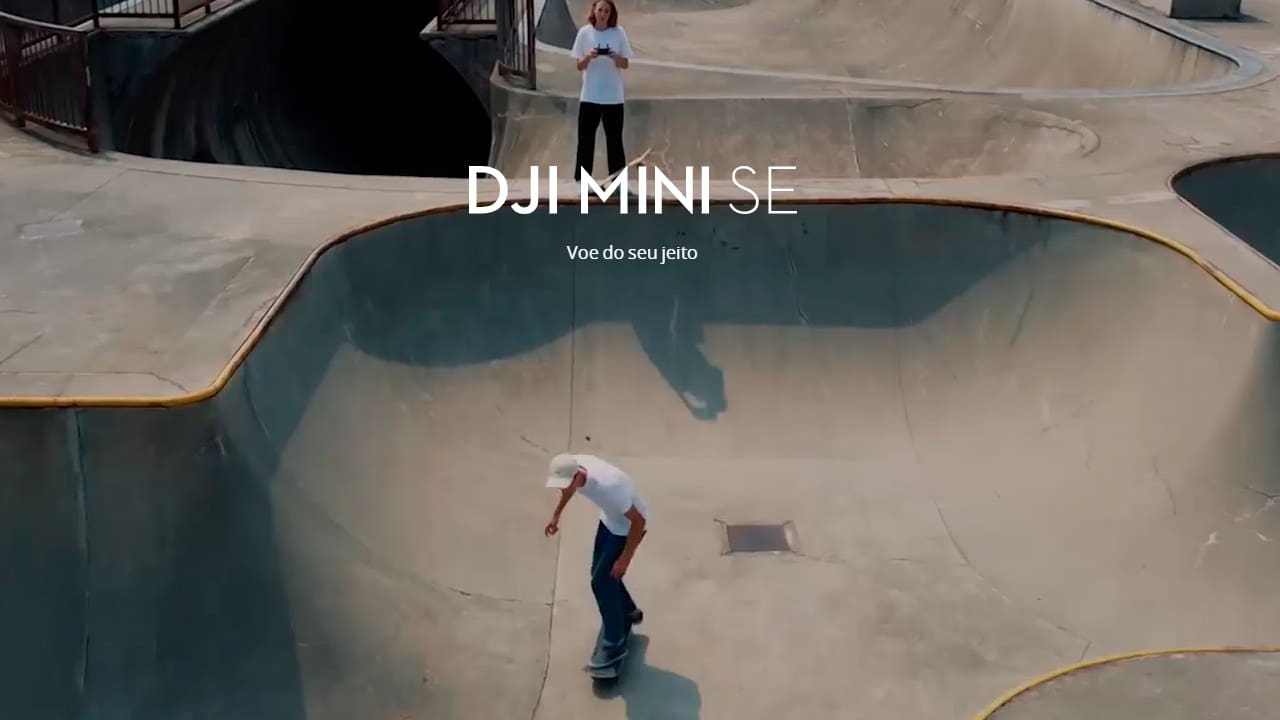 Drone DJI Mini SE Cinza